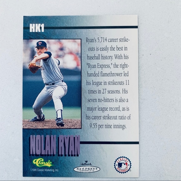 Hallmark 1996 Nolan Ryan Keepsake Ornament - Picture 6 of 9